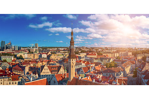 Aerial View of Tallinn, an Architecture Photo by Nature and travel