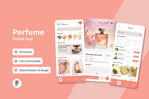 Scentivy - Perfume Mobile App, an App Template by twinstd