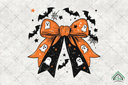Spooky Bow PNG, an Illustration by Craft Nest (Thumbnail 1 of 6)