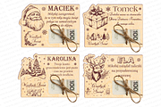 Laser Christmas voucher for money, a Pattern Graphic by MegaPrezencik (Thumbnail 3 of 7)