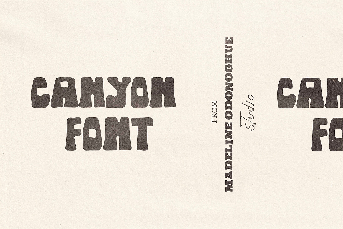 Canyon - Hand Drawn Western Font, a Handwritten Font by Madeline ODonoghue Design (Photo 2 of 7)