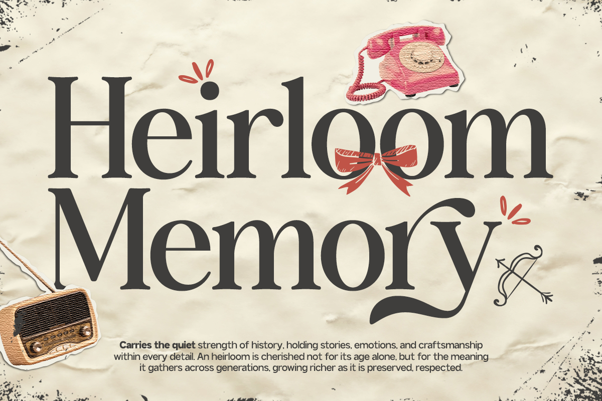GC Rain Founds - Elegant Retro Serif, a Serif Font by Glyphonic (Photo 6 of 15)