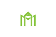 Letter MH Home Logo, a Branding & Logo Template by Abir Hossain Waffi (Thumbnail 1 of 4)