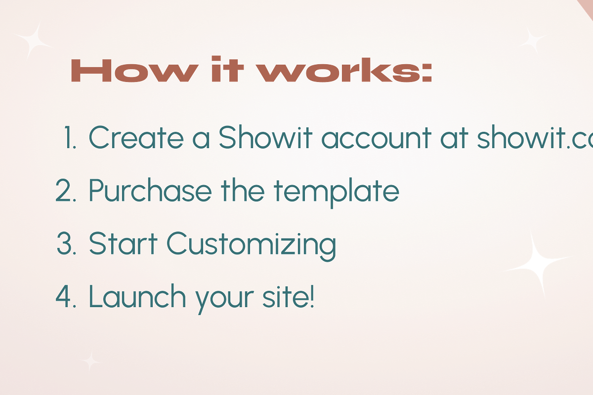 'Terracotta Dreams' Showit Template, a Landing Page Template by maddiedigitalco. (Photo 2 of 6)