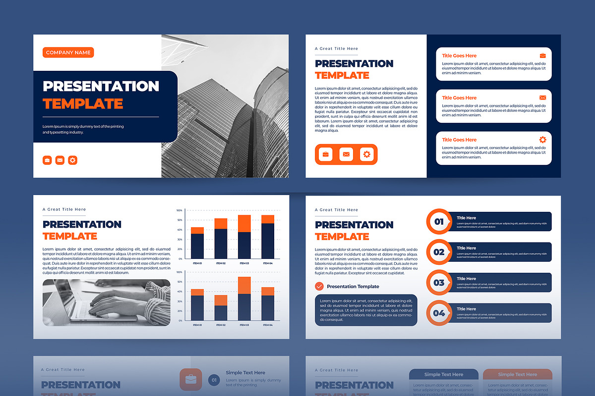 Business Strategy Presentation, a Presentation Template by CreativeUP (Photo 5 of 6)