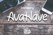 AvaHave, a Font by Rashdrawn (Thumbnail 1 of 5)