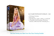 Sun Flare Photoshop Overlays preview 2