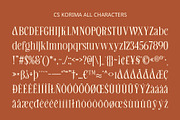 CS Korima – Elegant Font, a Serif Font by Craft Supply Co. (Thumbnail 8 of 8)