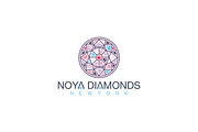 Diamond Logo, a Branding & Logo Template by Creatiph Market (Thumbnail 1 of 2)