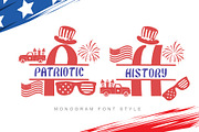 Patriotic History, a Handwritten Font by Yoga Letter (Thumbnail 1 of 7)