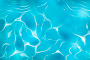 Blue pool water background. Ocean, a Texture Illustration by art PVP - market (Thumbnail 3 of 3)