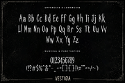 Vestigia - Horror Display Font, a Blackletter Font by overlaytemplates (Thumbnail 4 of 5)