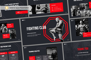 Extreme Sport Presentation Slides, a Presentation Template by Antstheme