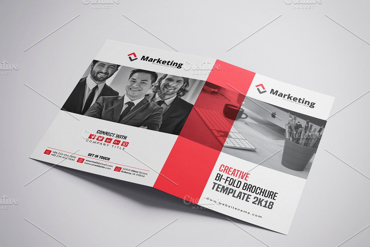 Bi-fold Brochure Template, a Brochure Template by zahidhossainalif (Photo 8 of 9)