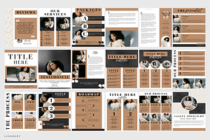 100 Neutral Ebook Template Canva