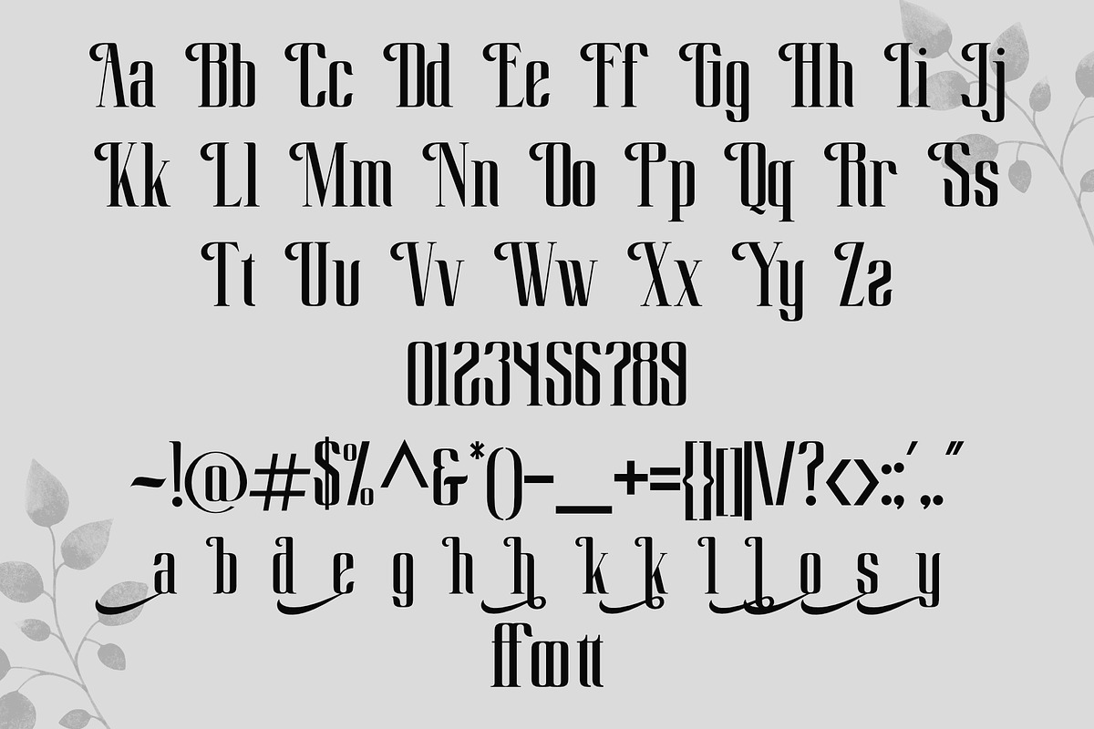 Shamhock, a Sans Serif Font by LetterStock (Photo 6 of 6)