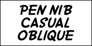 Pen Nib Casual JNL, a Handwritten Font by Jeff Levine Fonts (Thumbnail 4 of 5)
