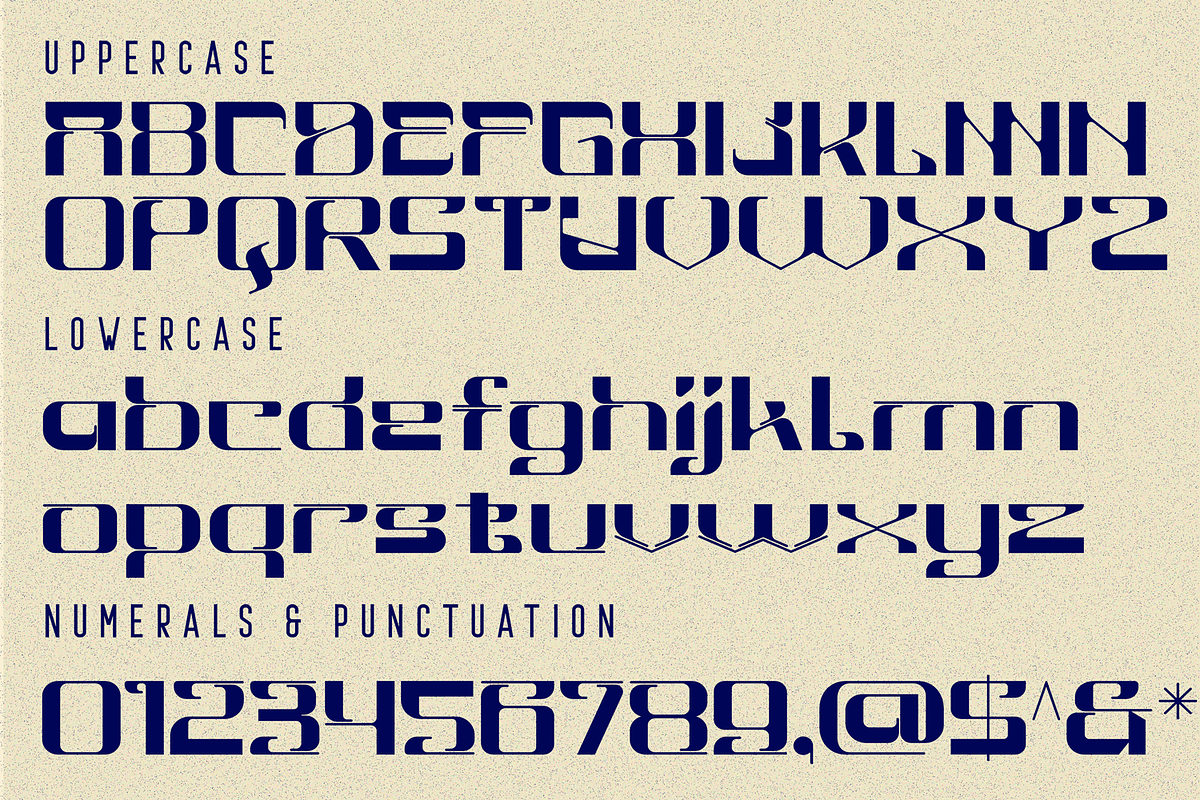 SIMILAR THEORIES - TECHNO FONT, a Sans Serif Font by 177Studio (Photo 8 of 8)