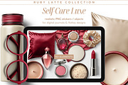 Self-Care Luxe PNG Objects, an Object Graphic by Iconogenic (Thumbnail 1 of 6)
