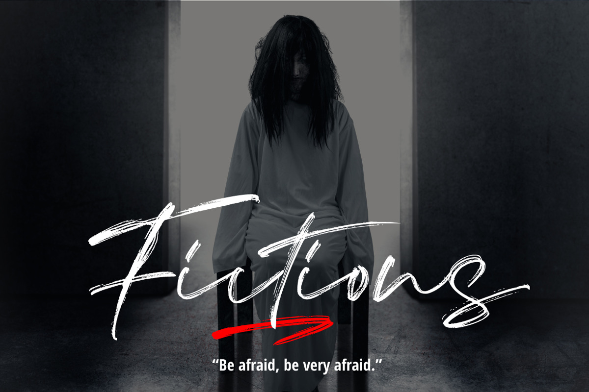 Thinkers - a Dry Brush Font, a Script Font by Vava Aryanto (Photo 5 of 12)