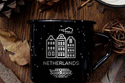 80 landmarks line icons, an Outline Icon by Tettygreen (Thumbnail 5 of 5)
