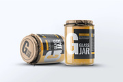 Glass Jar Mock-Up, a Packaging Mockup by DesignRushMarket (Thumbnail 8 of 8)