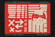 100+ Masking Tape Pieces, an Object Graphic by Indie Beginning (Thumbnail 2 of 4)