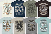 100 Retro Tshirt Designs Bundle 3, an Illustration by roach_graphic (Thumbnail 3 of 14)