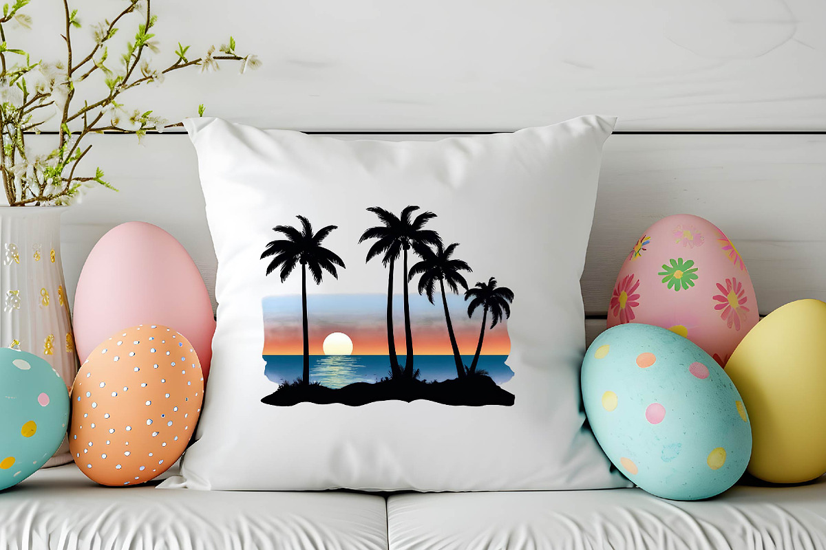 Retro Sunset Clipart Bundle, an Illustration by Wow Magic (Photo 3 of 4)