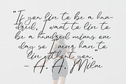 Astoria - Handwriting Font, a Handwritten Font by Mayofont (Thumbnail 5 of 6)