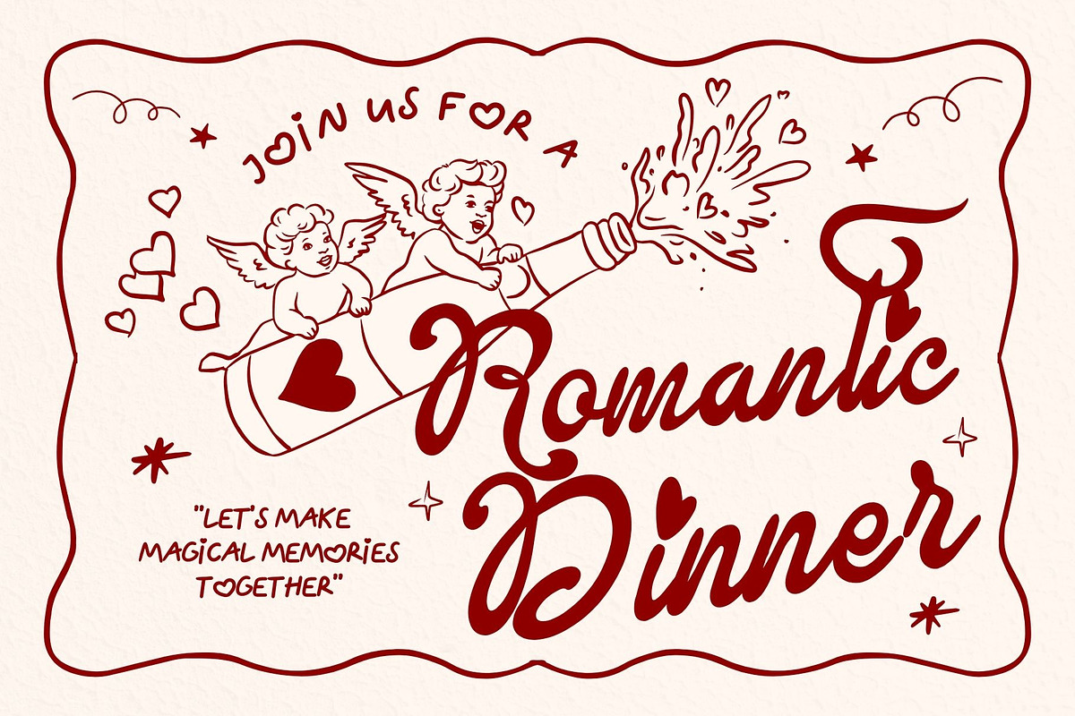 Velouria Romance, a Script Font by maghrib (Photo 4 of 7)