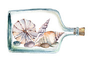 SEA DREAMS watercolor set, an Illustration by Lemaris (Thumbnail 3 of 7)
