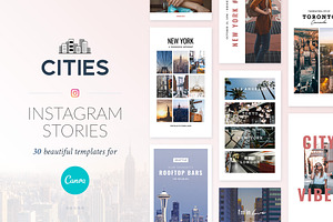 Instagram Stories Cities | CANVA