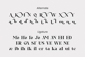 Romansa Serif Font