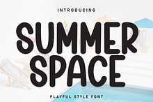 Summer Space | Script Font