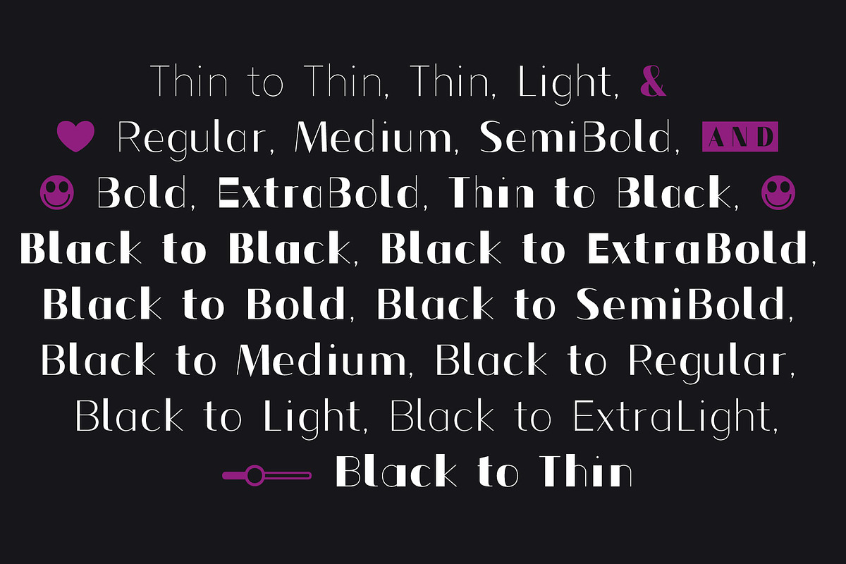 FONT | Contrast SANS, a Sans Serif Font by Typo Graphic Design (Photo 3 of 9)