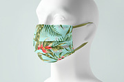 Face Mask Mock-up, a Mask Mockup by zippypixelstudio (Thumbnail 7 of 16)