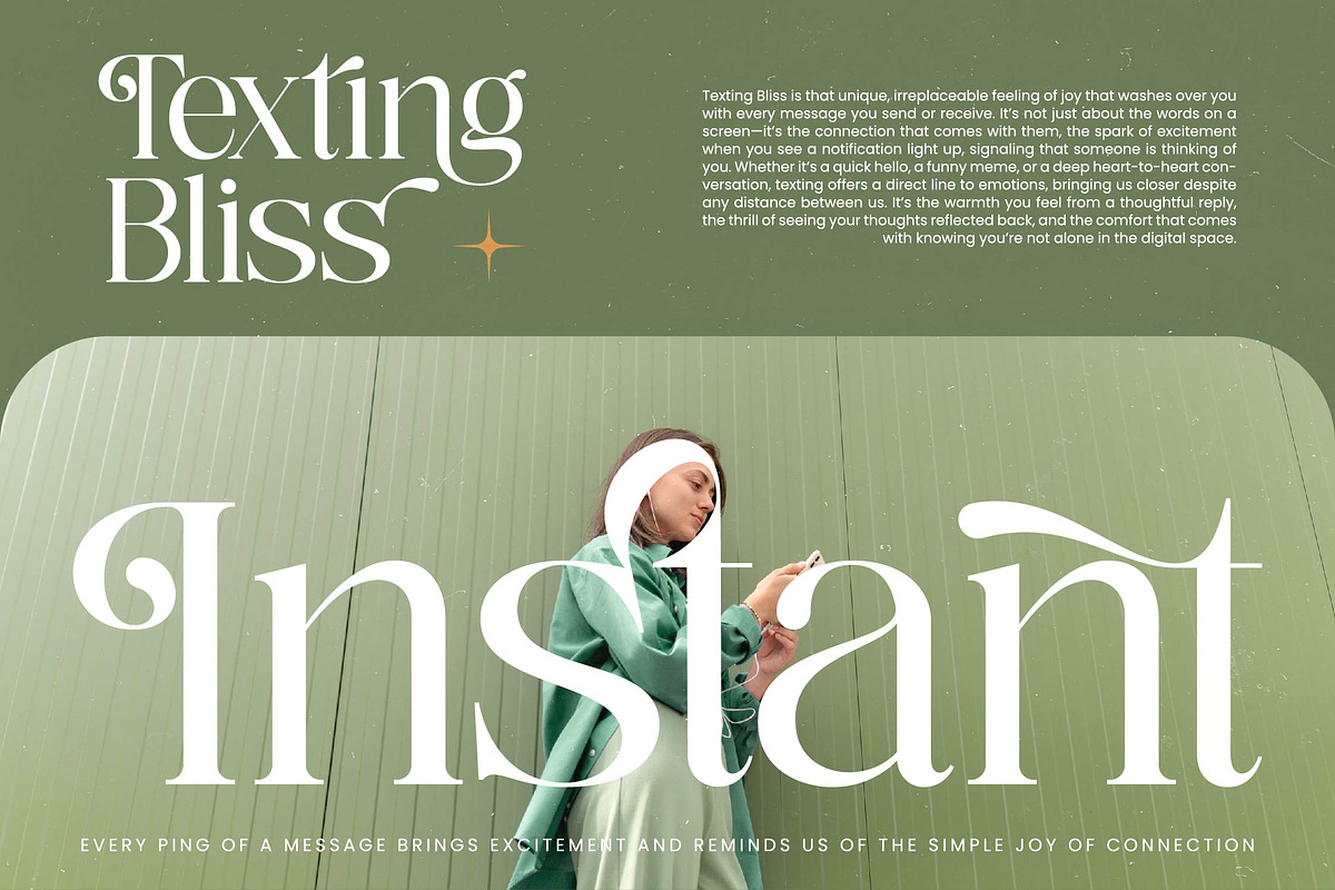 Nostalgic Flashy Modern Serif, a Serif Font by timelesstype.co (Photo 2 of 20)