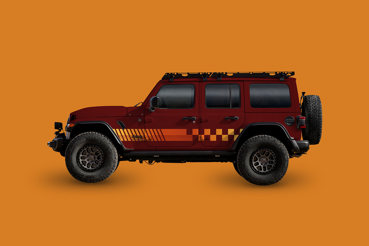 4K Jeep Wrangler PSD Mockup, a Mockup by mockupdepot (Photo 3 of 4)
