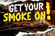Bonfire Incinerate Fire Flames, a Blackletter Font by dansdesign (Thumbnail 7 of 12)