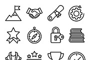 350 Project Management Icons, an Outline Icon by adenpinkstore (Thumbnail 13 of 14)