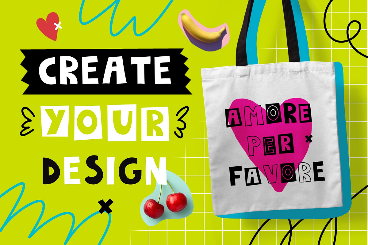 LetterGame - Kids font family, a Script Font by JuliyArt (Photo 5 of 12)