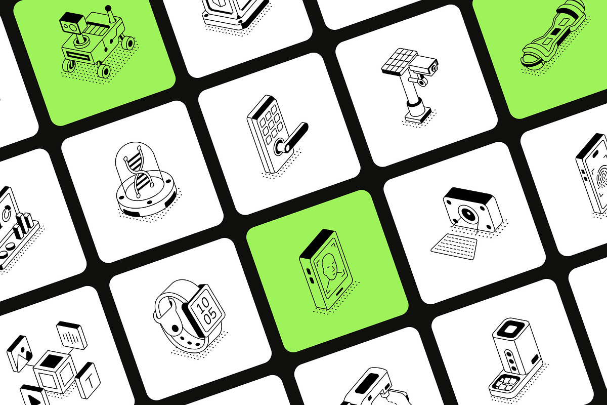 Technology Isometric Illustrations, a Technology Illustration by Vectors Market (Photo 8 of 12)