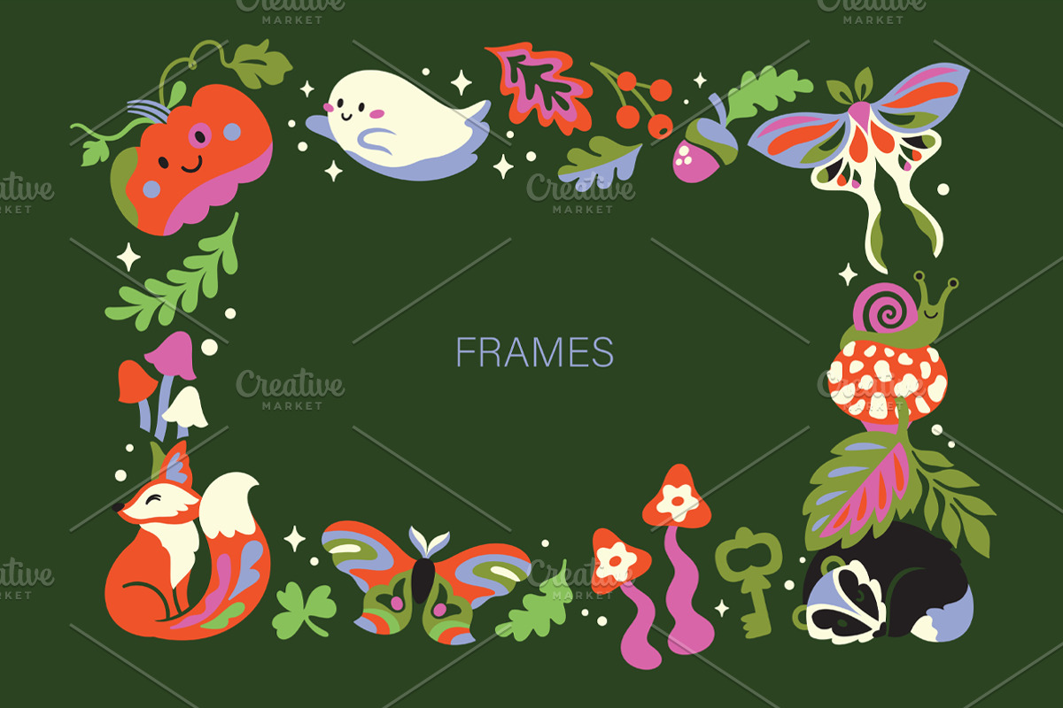 Woodland Wonders, a Pattern Graphic by PenguinHouse (Photo 6 of 8)
