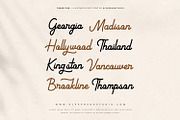 Thrapston - Vintage Script Font, a Script Font by Alpaprana (Thumbnail 5 of 13)