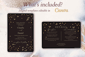 Canva **Elegant Wedding Invitation