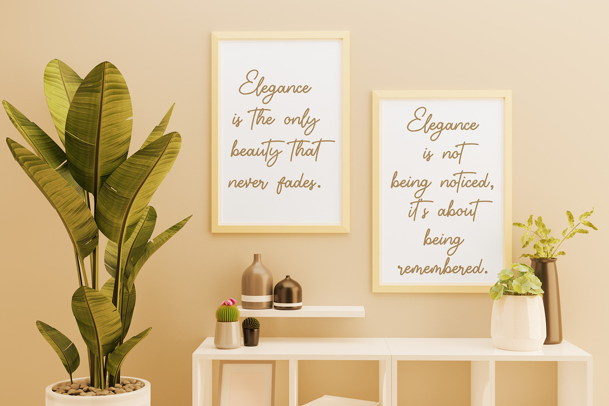 Rostemary - Elegant Monoline Font, a Script Font by Almarkhatype (Photo 8 of 10)