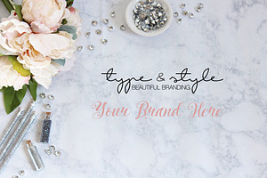 Desktop Styled Stock Photo | Diamond