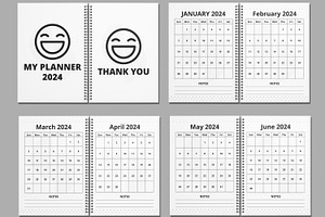 My Planner 2024 Design Template