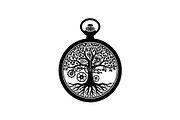 Steampunk Tree of Life Symbol Bundle, an Illustration by yasushie (Thumbnail 22 of 31)